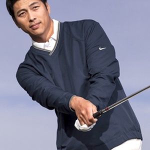 Nike Golf v neck pull over jacket